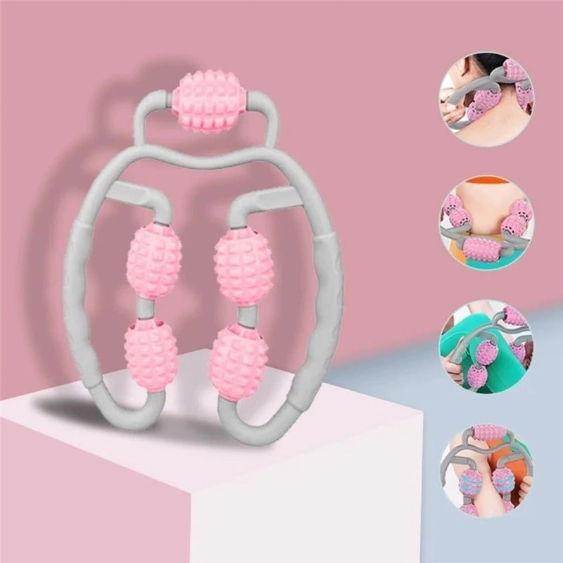 U-Shape 360° Massage Roller – Full Body Relief