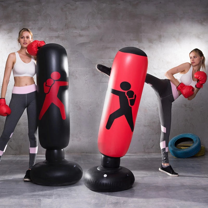 Inflatable Punching Bag Trainer