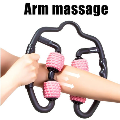 U-Shape 360° Massage Roller – Full Body Relief